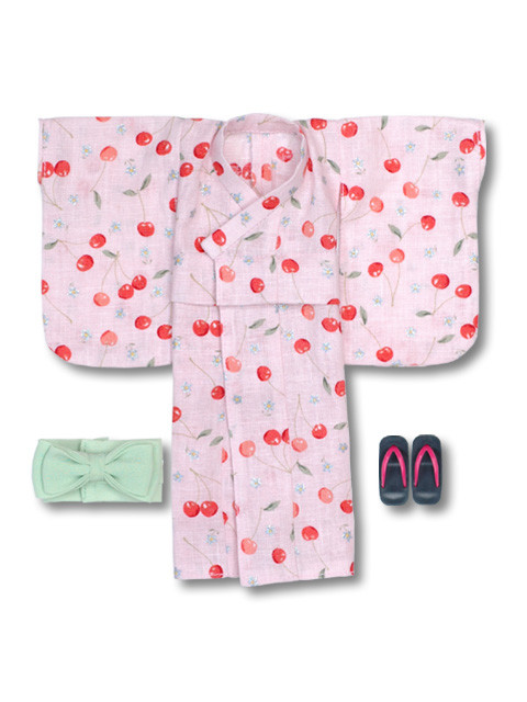 Yukata Set (Cherry, Pink & Green), Azone, Accessories, 1/6, 4571116992399